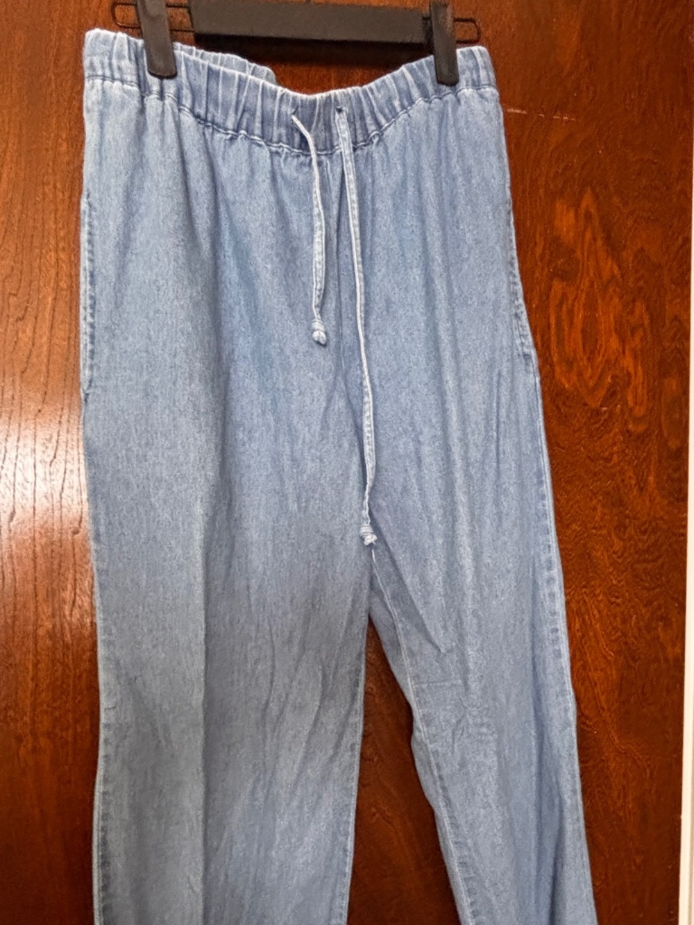 Denim Linen Pants